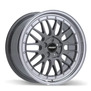 Fast Wheels – FR01 – Gunmetal – 18″x8.5″ 35mm – All weather Wheels – FR01-1885-80MP+35E726